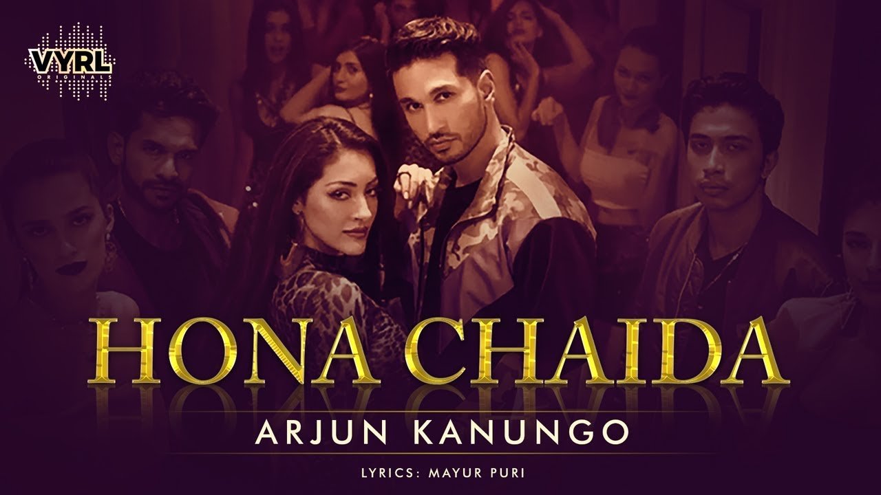 Hona Chaida Lyrics - Punjabi Party Anthem | Arjun Kanungo | Lyrics Over A2z