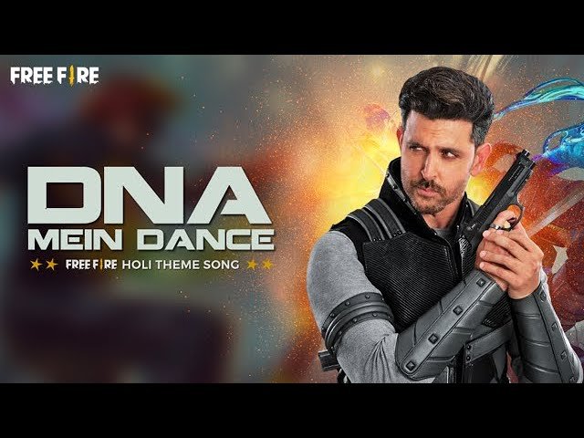 DNA MEIN DANCE LYRICS » FREE FIRE x HRITHIK ROSHAN » Lyrics Over A2z